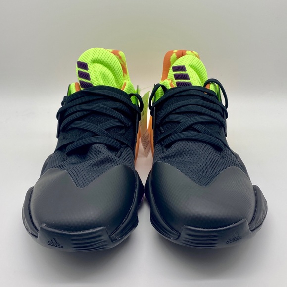 Adidas Harden Vol. 4 Core Black/Amber Men's Sz 8.5 - Picture 2 of 9